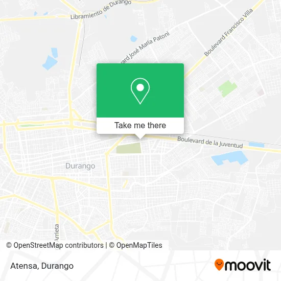 Atensa map