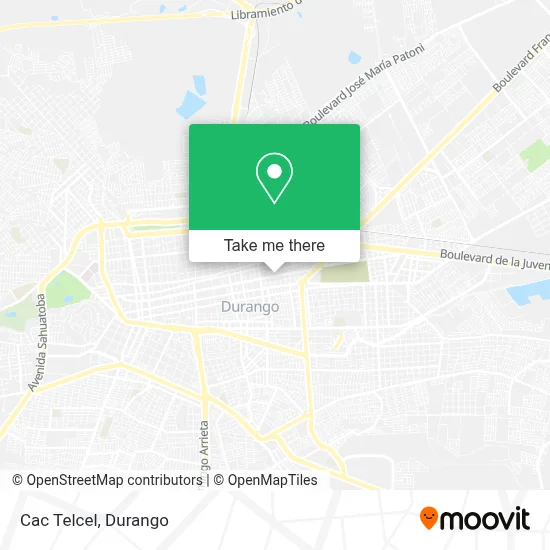 Cac Telcel map