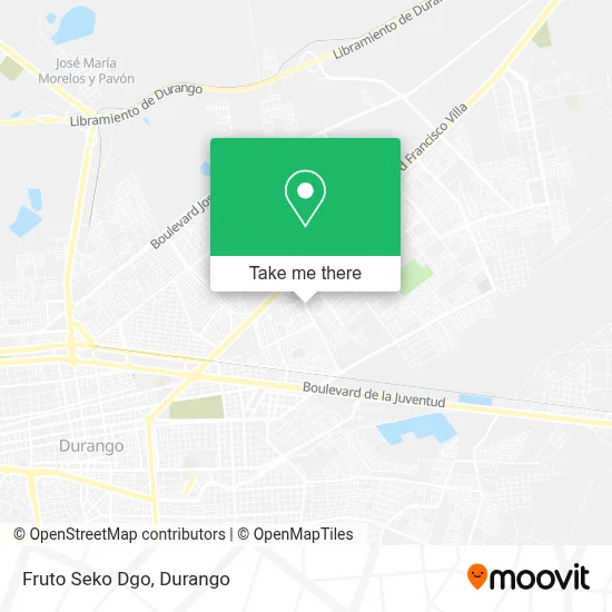 Fruto Seko Dgo map