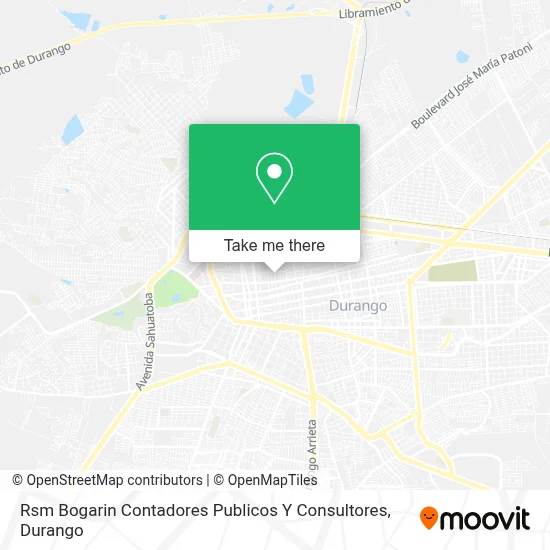 Rsm Bogarin Contadores Publicos Y Consultores map