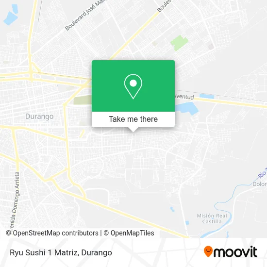 Ryu Sushi 1 Matriz map