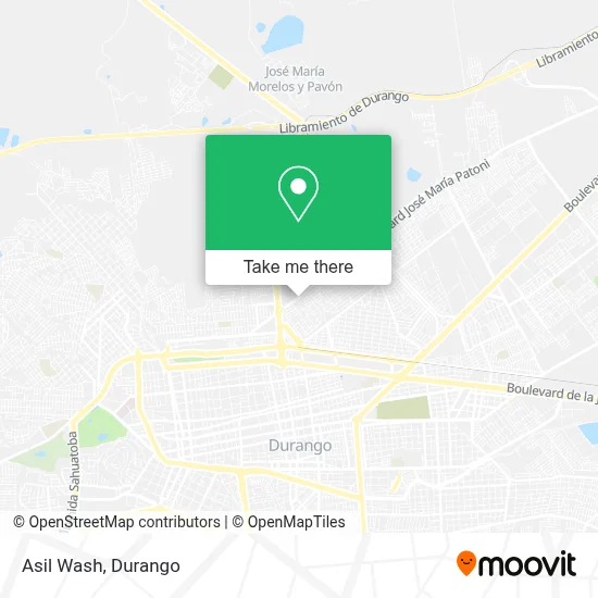 Asil Wash map