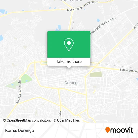 Koma map