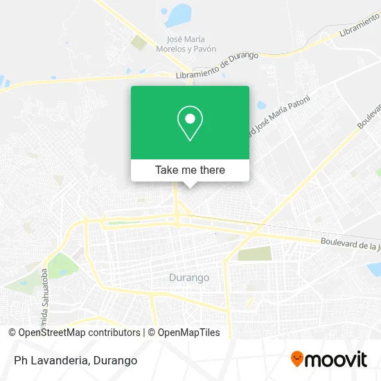 Ph Lavanderia map