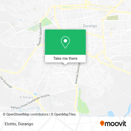 Elotito map
