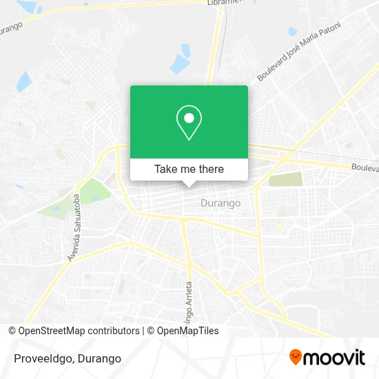 Proveeldgo map