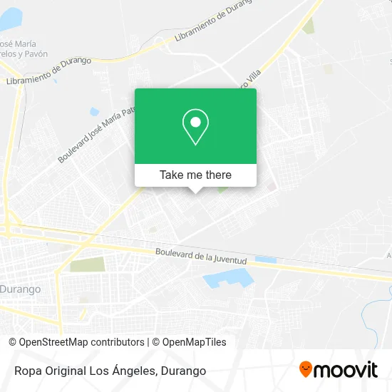 Ropa Original Los Ángeles map