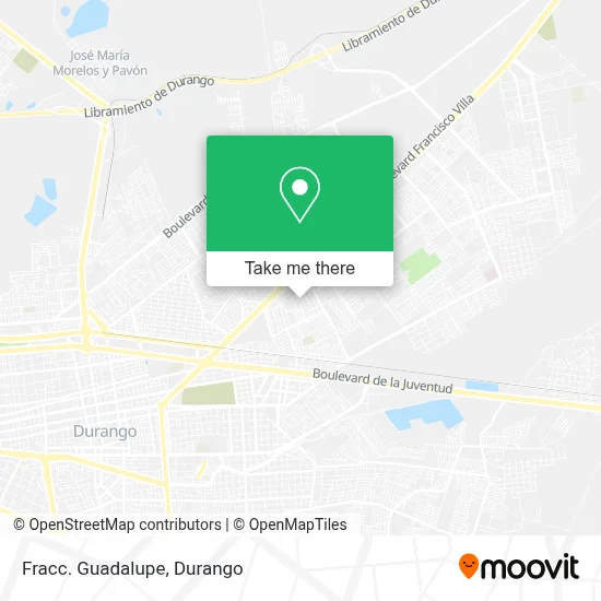 Fracc. Guadalupe map