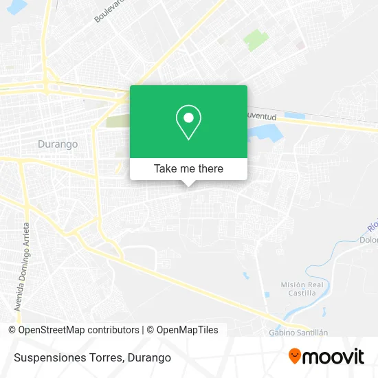 Suspensiones Torres map