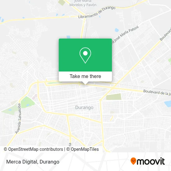 Merca Digital map