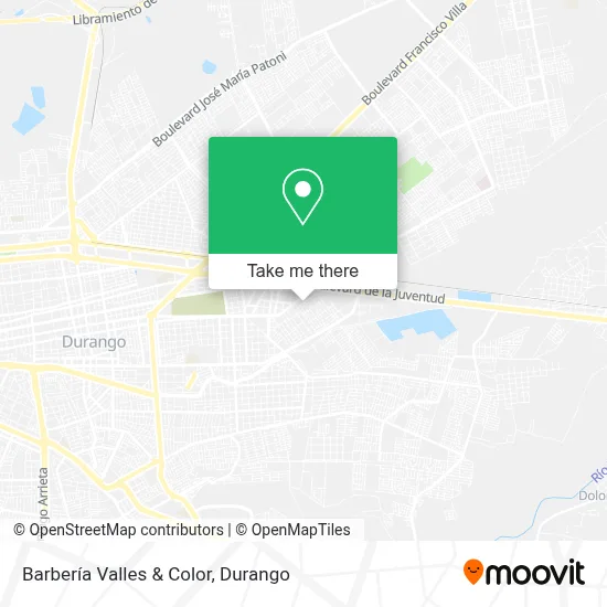 Barbería Valles & Color map