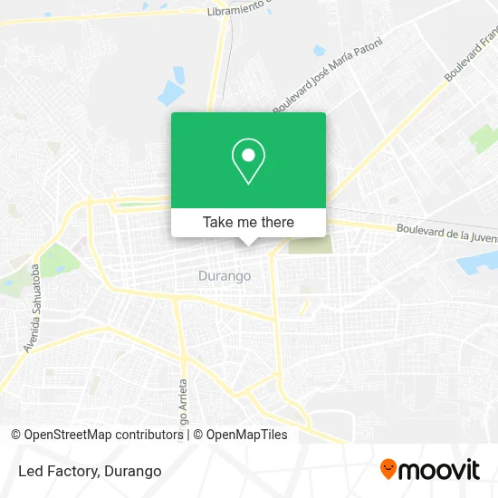 Led Factory map