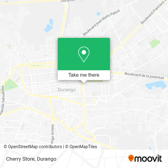 Cherry Store map