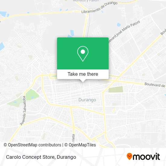Carolo Concept Store map