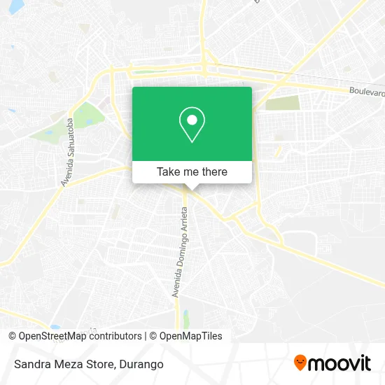 Sandra Meza Store map
