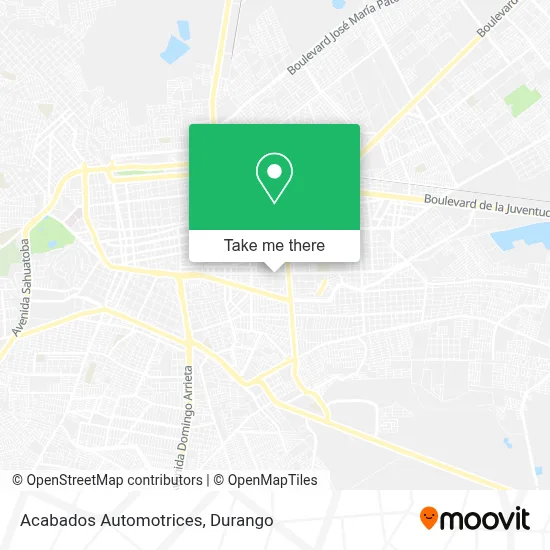 Acabados Automotrices map