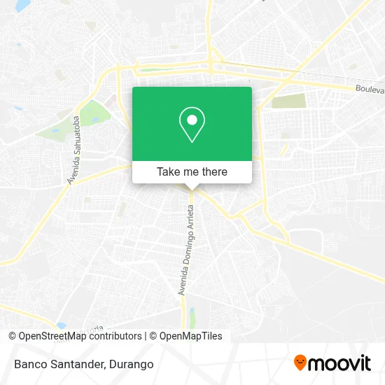 Banco Santander map