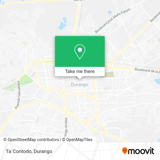 Ta´Contodo map
