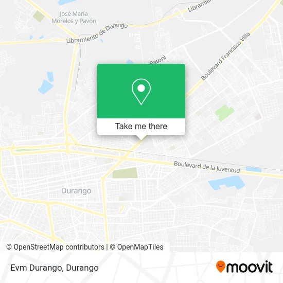 Evm Durango map