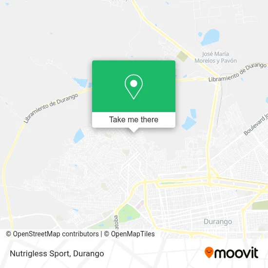Nutrigless Sport map