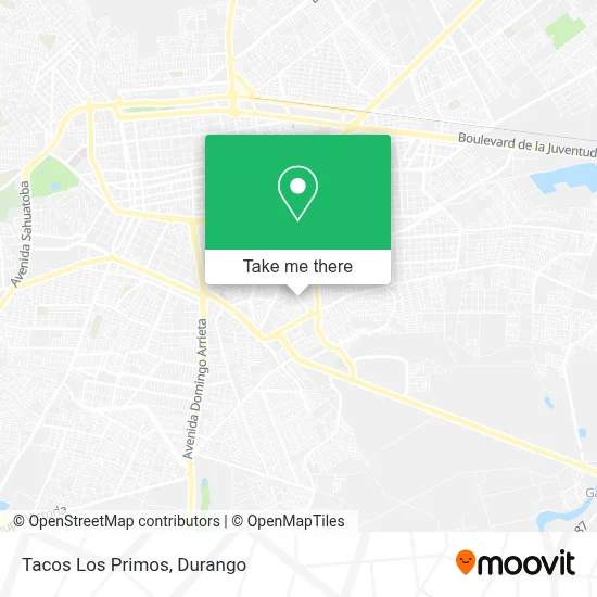 Tacos Los Primos map