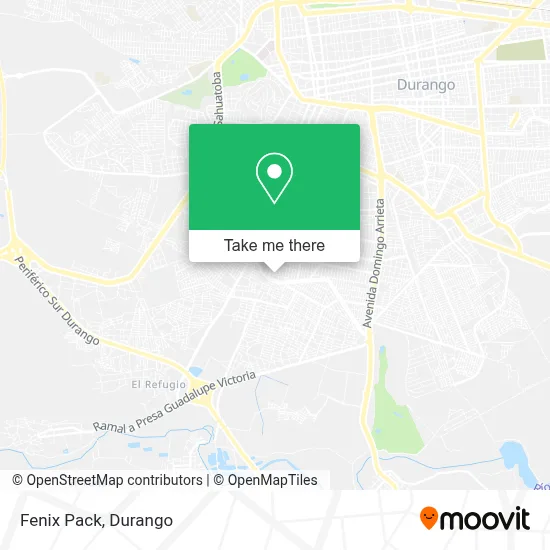 Fenix Pack map