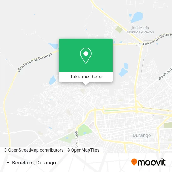 El Bonelazo map