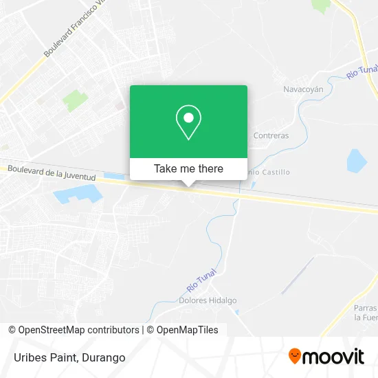 Uribes Paint map