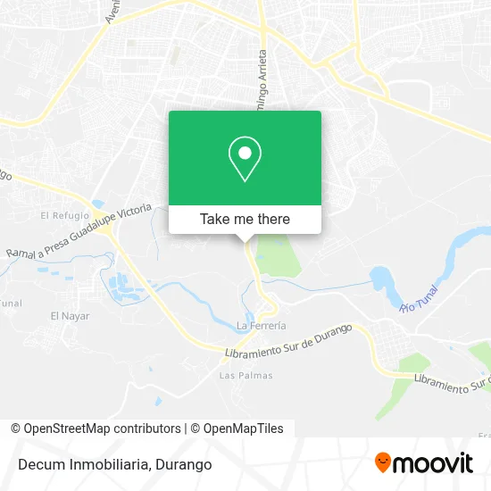 Decum Inmobiliaria map