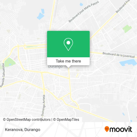 Keranova map