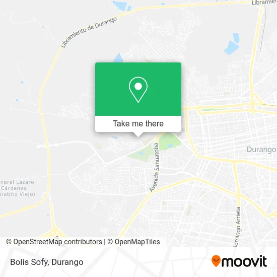 Bolis Sofy map