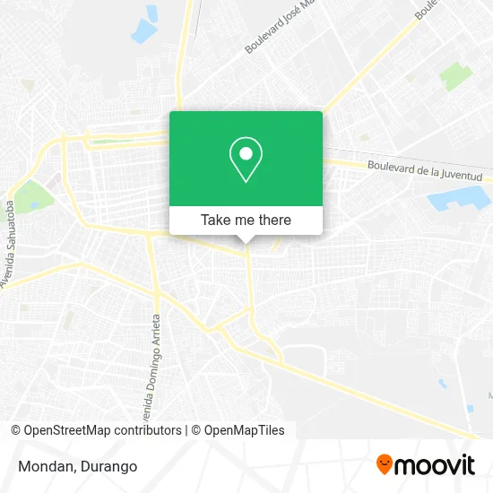 Mondan map