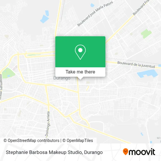 Stephanie Barbosa Makeup Studio map