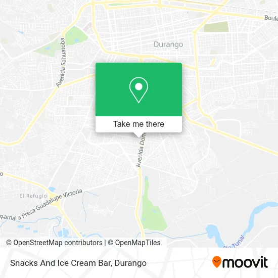 Snacks And Ice Cream Bar map
