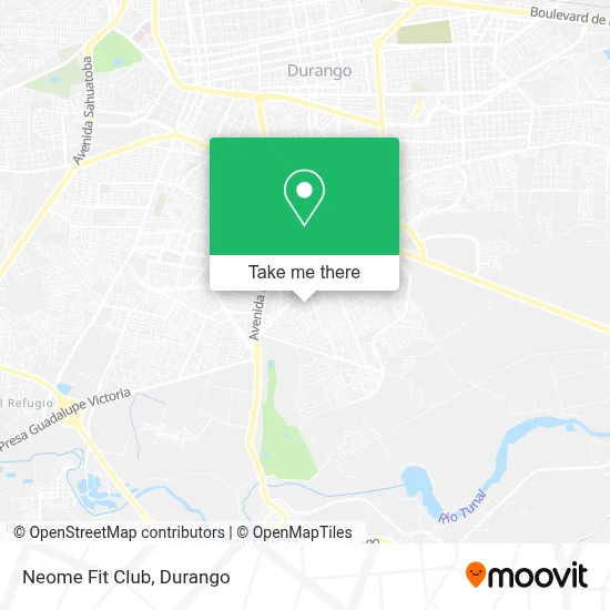 Neome Fit Club map