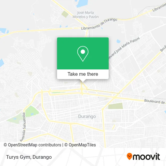 Turys Gym map