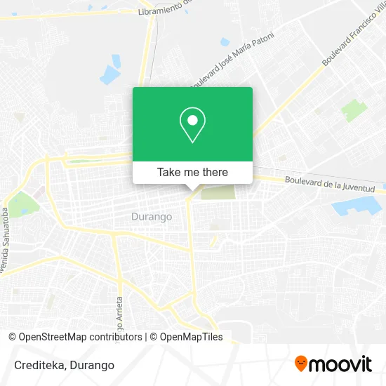 Crediteka map