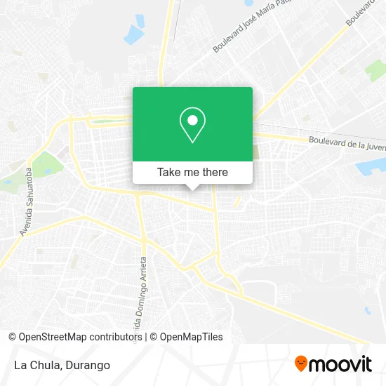 La Chula map