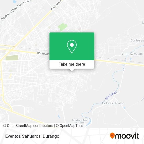 Eventos Sahuaros map