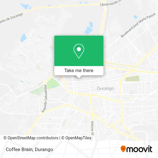Coffee Brain map