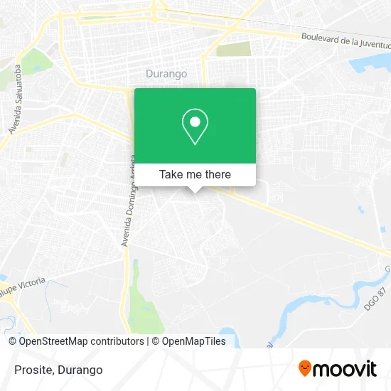 Prosite map