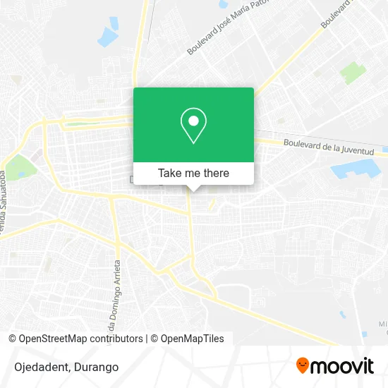 Ojedadent map