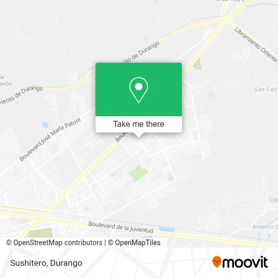 Sushitero map