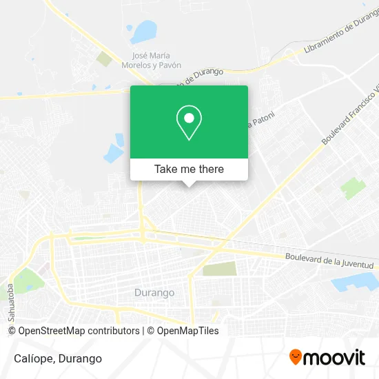 Calíope map