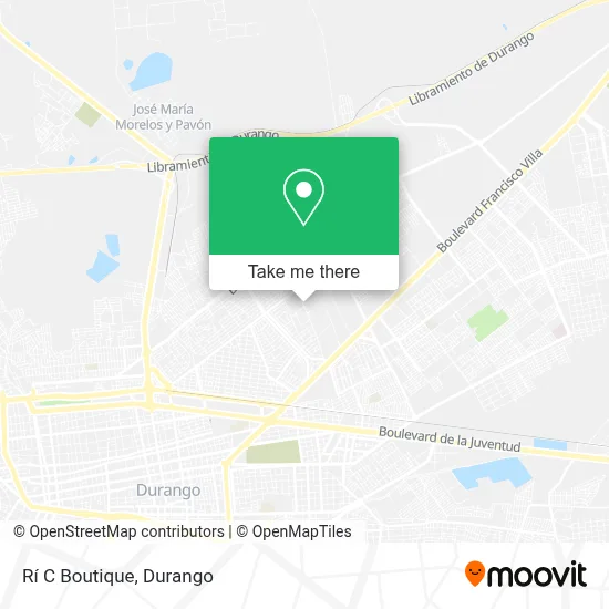 Rí C Boutique map