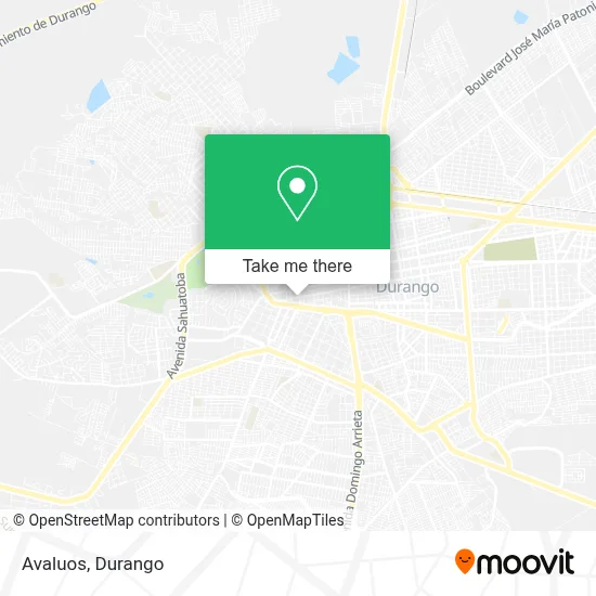 Avaluos map