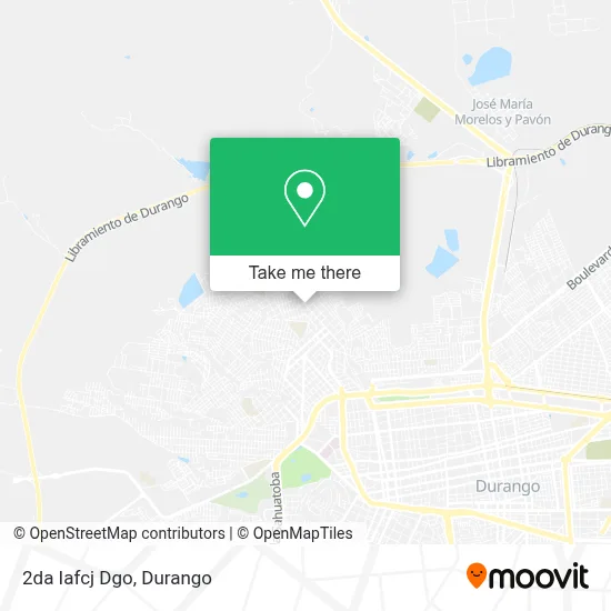 2da Iafcj Dgo map