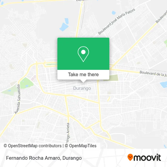 Fernando Rocha Amaro map