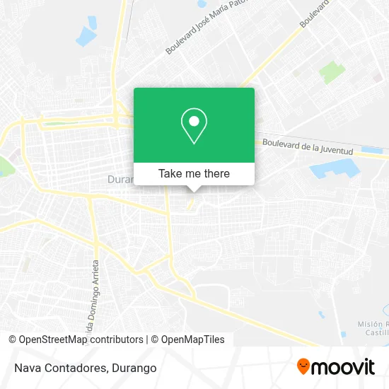 Nava Contadores map