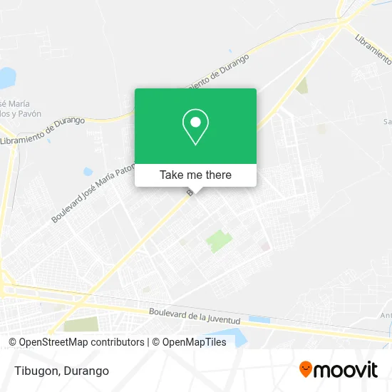 Tibugon map